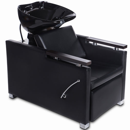 Friseurwaschsessel schwarz 255133f