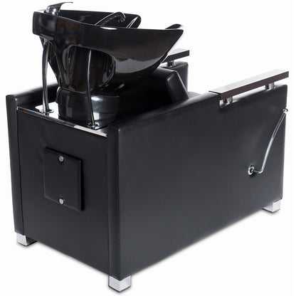 Friseurwaschsessel schwarz 255133f