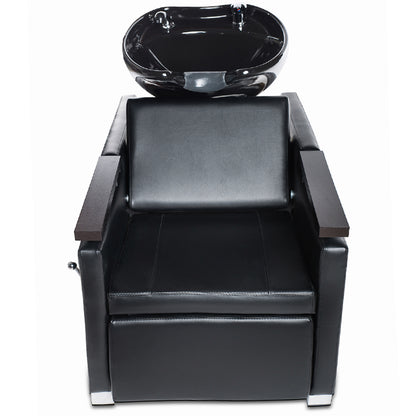 Friseurwaschsessel schwarz 255133f