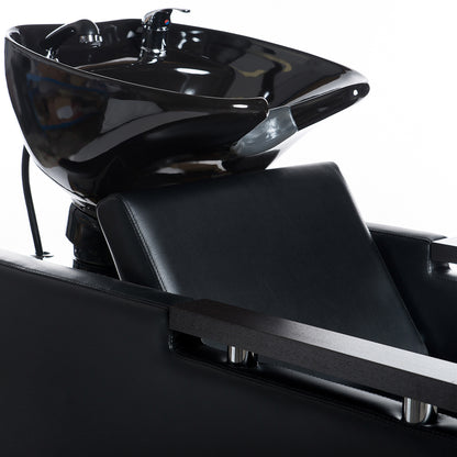 Friseurwaschsessel schwarz 255133f