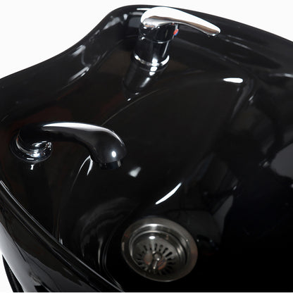 Friseurwaschsessel schwarz 255133f