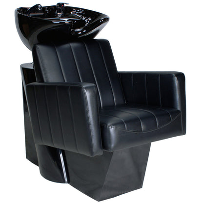 Friseurwaschsessel schwarz 255170