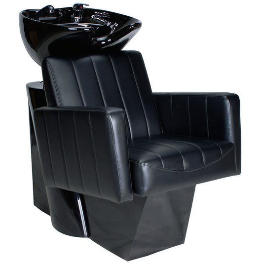 Friseurwaschsessel schwarz 255170
