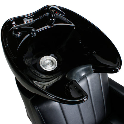 Friseurwaschsessel schwarz 255170