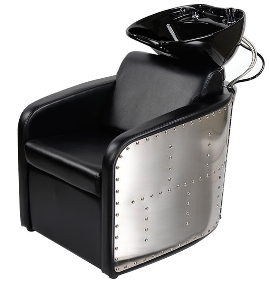 Friseurwaschsessel schwarz 255186