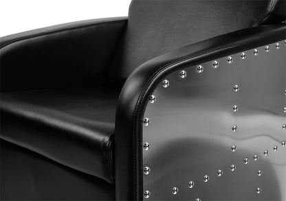Friseurwaschsessel schwarz 255186