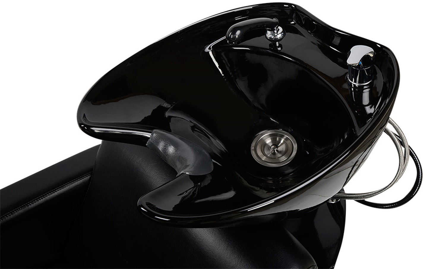 Friseurwaschsessel schwarz 255186