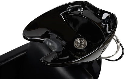 Friseurwaschsessel schwarz 255186