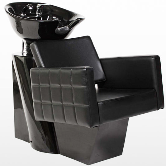 Friseurwaschsessel schwarz 255168