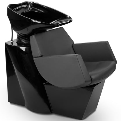 Friseurwaschsessel schwarz 255106