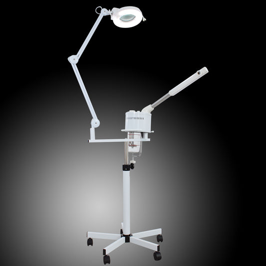 2in1 Vapozon & Lupenlampe Bedampfer mit Ozonlicht 2i1707