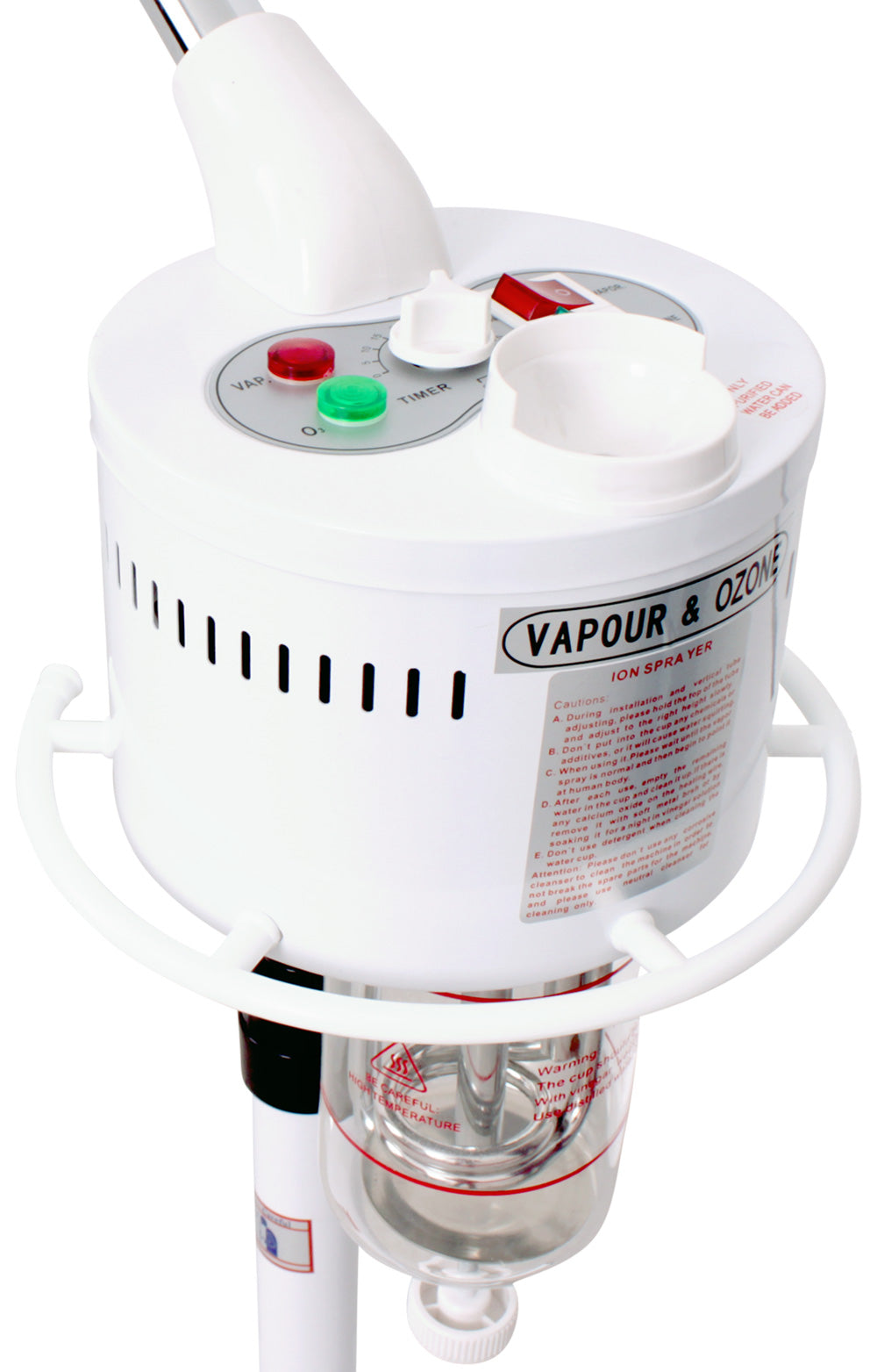Bedampfer Vapozon facial steamer 500707