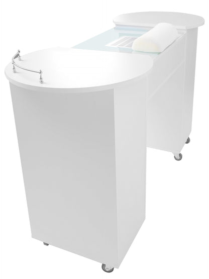 Profi-Manikürtisch weiß 601025