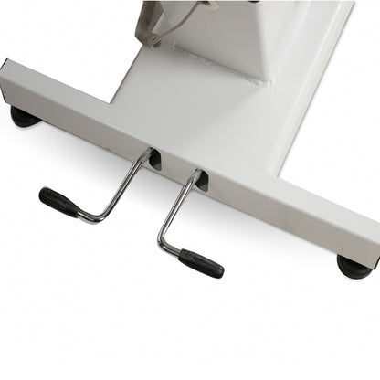 Elektischer Fußpflegestuhl weiß-grau F23706