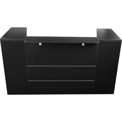 Empfangstresen schwarz Empfangstheke E5KP60