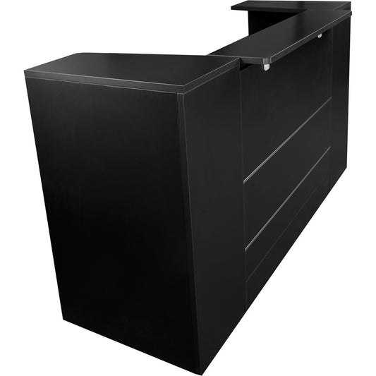 Empfangstresen schwarz Empfangstheke E5KP60