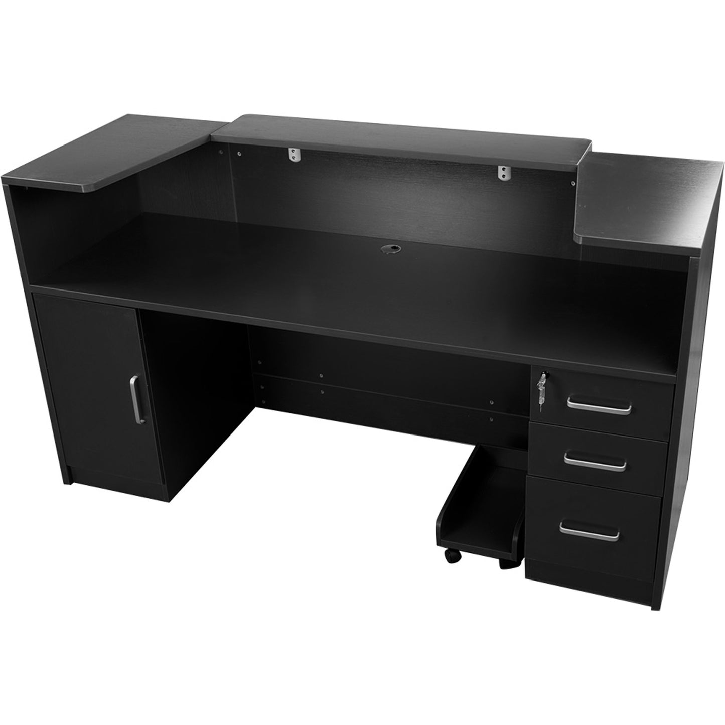 Empfangstresen schwarz Empfangstheke E5KP60