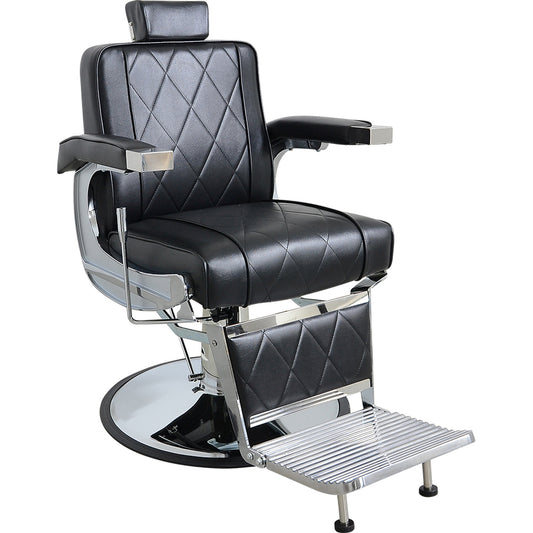 Barber Herrenstuhl schwarz Friseurstuhl Herrenfriseurstuhl HS5066