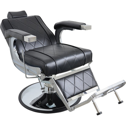 Barber Herrenstuhl schwarz Friseurstuhl Herrenfriseurstuhl HS5066