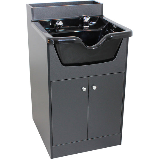 Friseurwaschbecken schwarz w56012