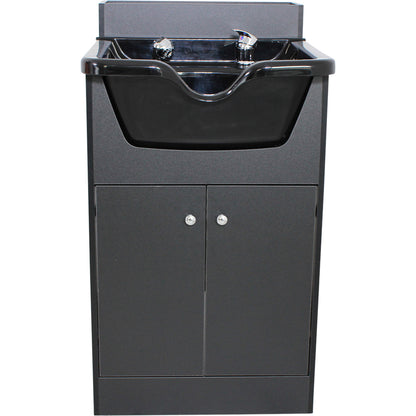 Friseurwaschbecken schwarz w56012