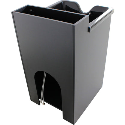 Friseurwaschbecken schwarz w56012