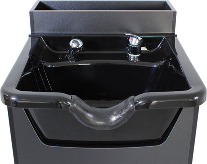 Friseurwaschbecken schwarz w56012