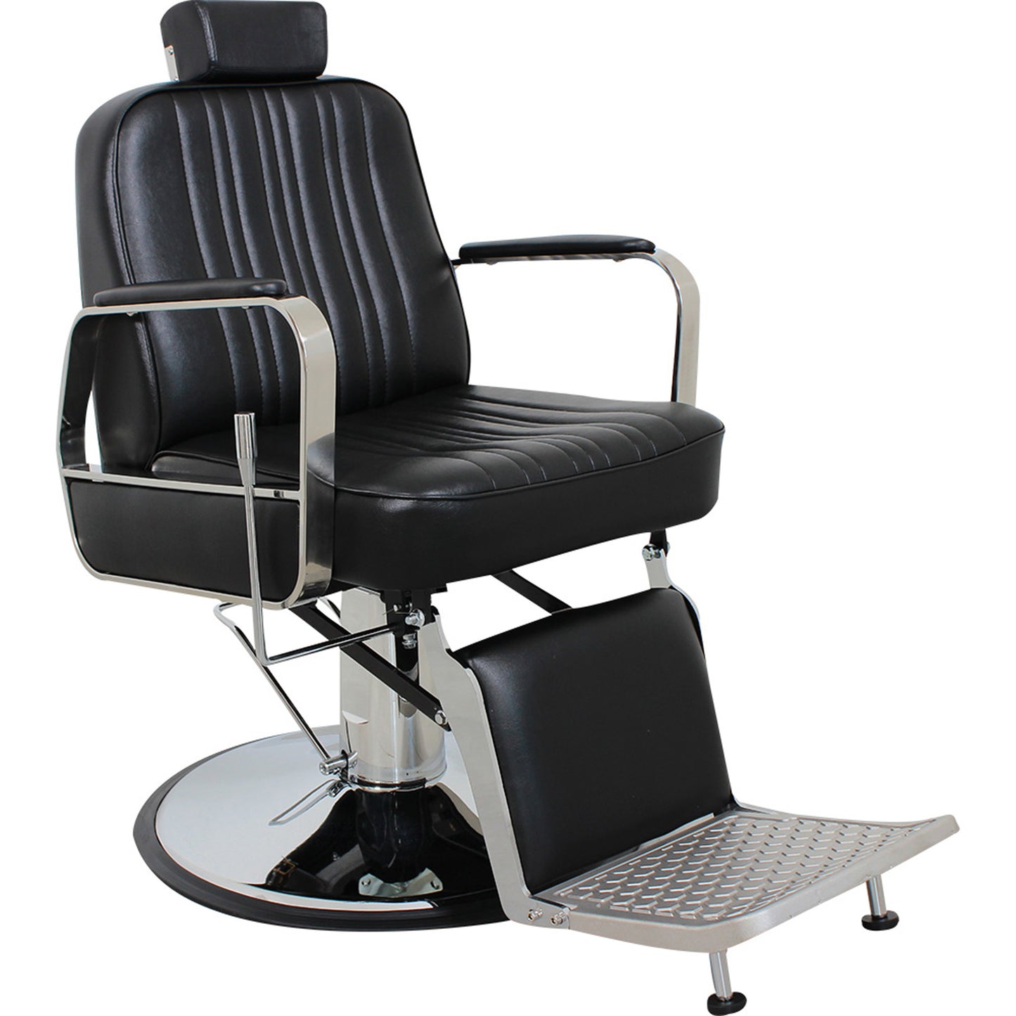 Barber Herrenstuhl schwarz Friseurstuhl Herrenfriseurstuhl HS5047