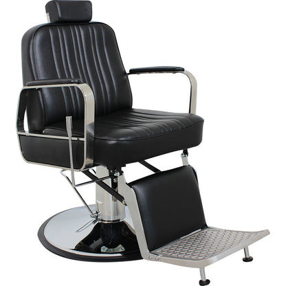 Barber Herrenstuhl schwarz Friseurstuhl Herrenfriseurstuhl HS5047