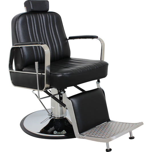 Barber Herrenstuhl schwarz Friseurstuhl Herrenfriseurstuhl HS5047