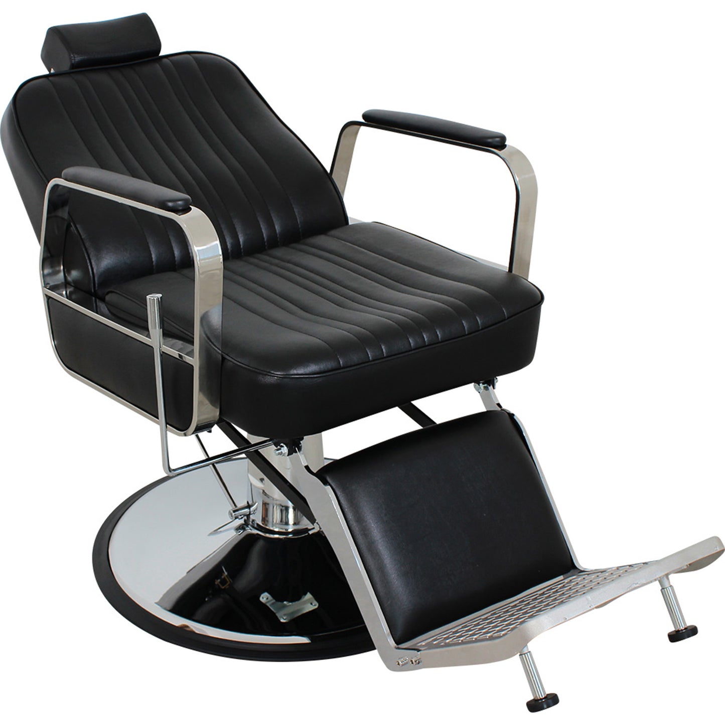 Barber Herrenstuhl schwarz Friseurstuhl Herrenfriseurstuhl HS5047