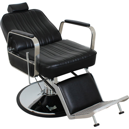 Barber Herrenstuhl schwarz Friseurstuhl Herrenfriseurstuhl HS5047