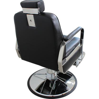 Barber Herrenstuhl schwarz Friseurstuhl Herrenfriseurstuhl HS5047