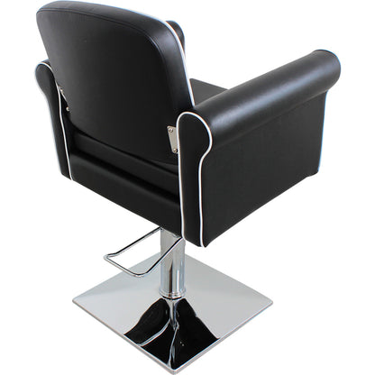 Friseurstuhl schwarz s50299