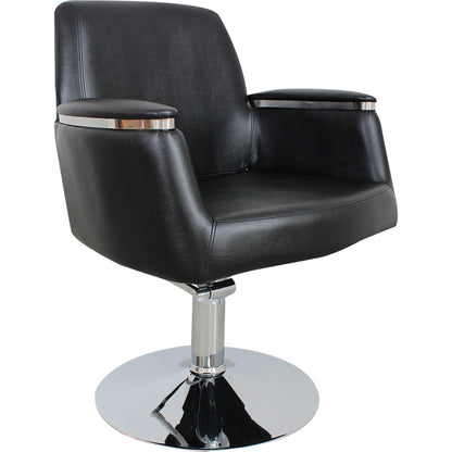Friseurstuhl schwarz s50562
