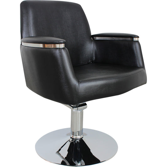 Friseurstuhl schwarz s50562