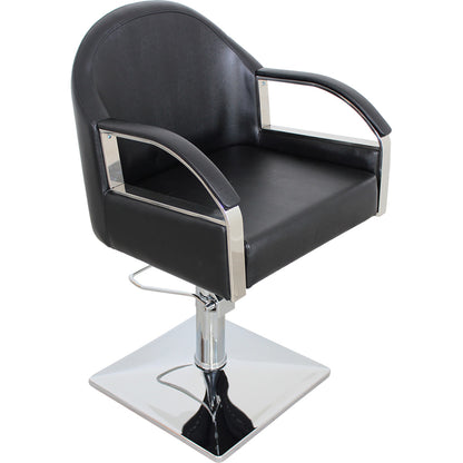 Friseurstuhl schwarz s50566