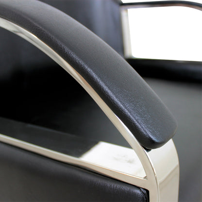 Friseurstuhl schwarz s50566