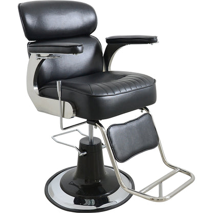Friseurstuhl schwarz Herrenfriseurstuhl s50718