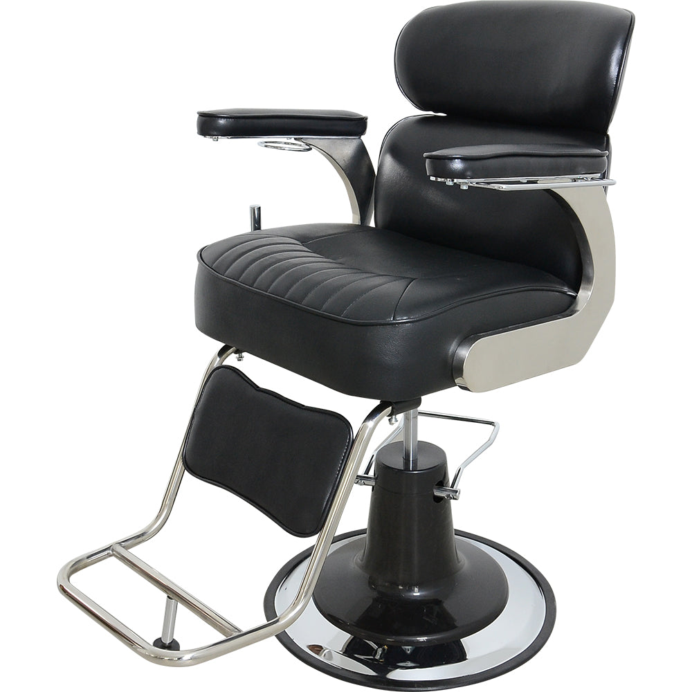 Friseurstuhl schwarz Herrenfriseurstuhl s50718