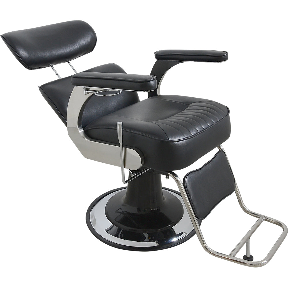 Friseurstuhl schwarz Herrenfriseurstuhl s50718