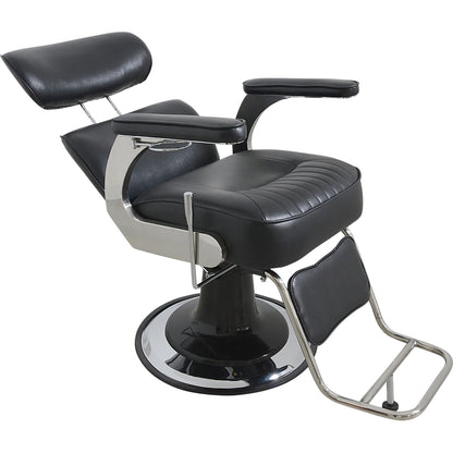 Friseurstuhl schwarz Herrenfriseurstuhl s50718