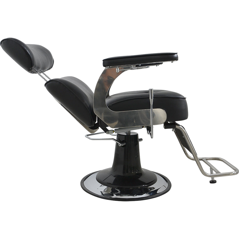 Friseurstuhl schwarz Herrenfriseurstuhl s50718