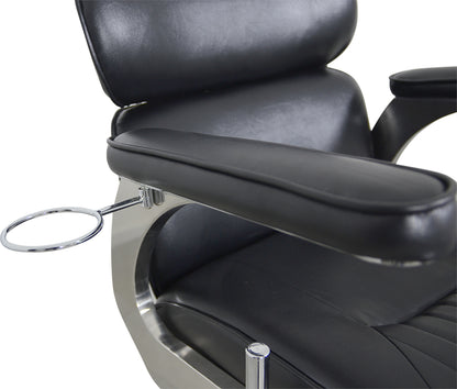 Friseurstuhl schwarz Herrenfriseurstuhl s50718