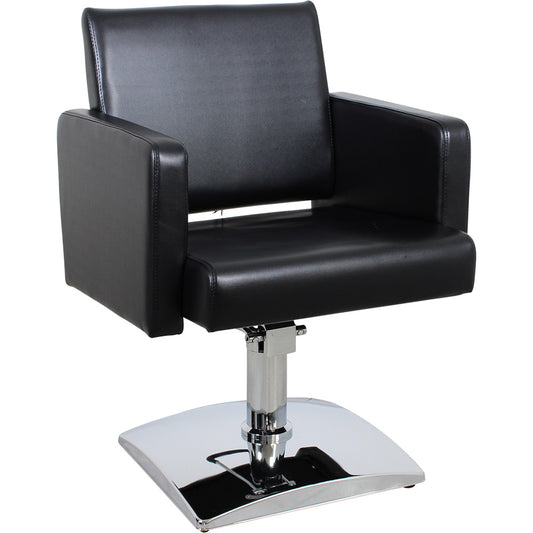 Friseurstuhl schwarz 205112