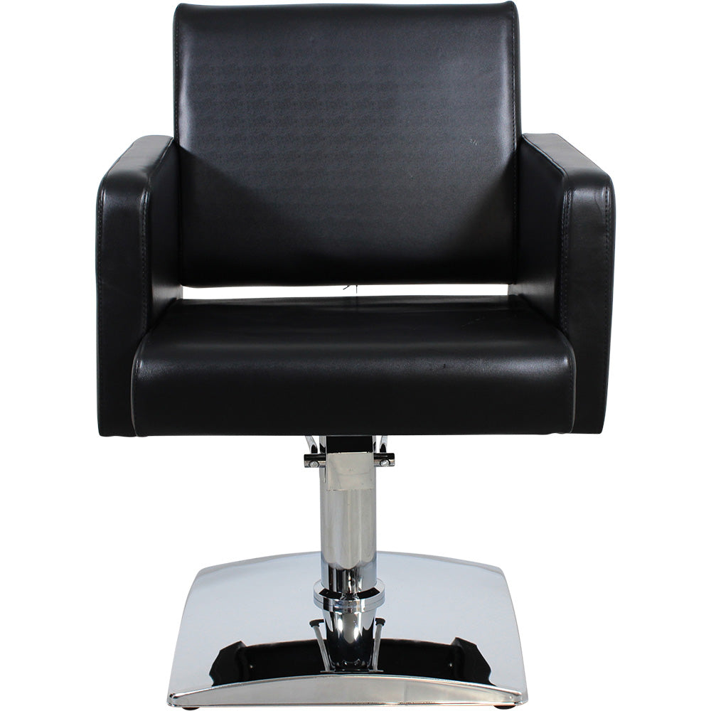 Friseurstuhl schwarz 205112