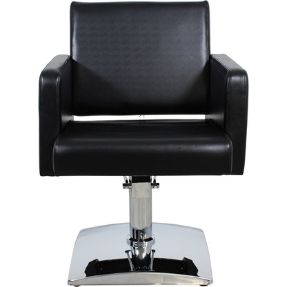 Friseurstuhl schwarz 205112