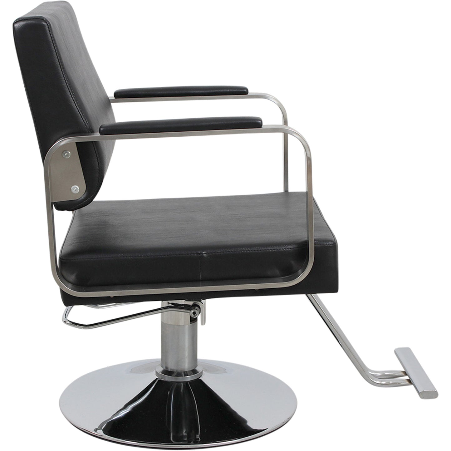 Friseurstuhl schwarz s52019