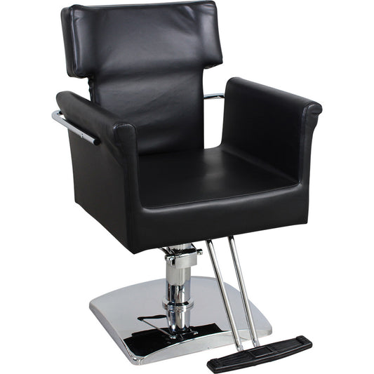 Friseurstuhl schwarz s53916