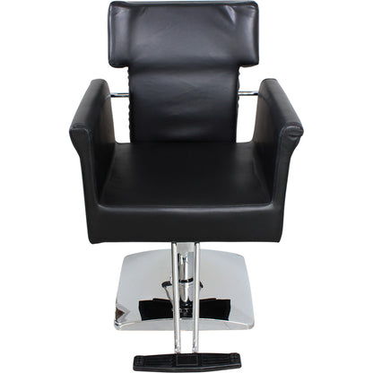 Friseurstuhl schwarz s53916